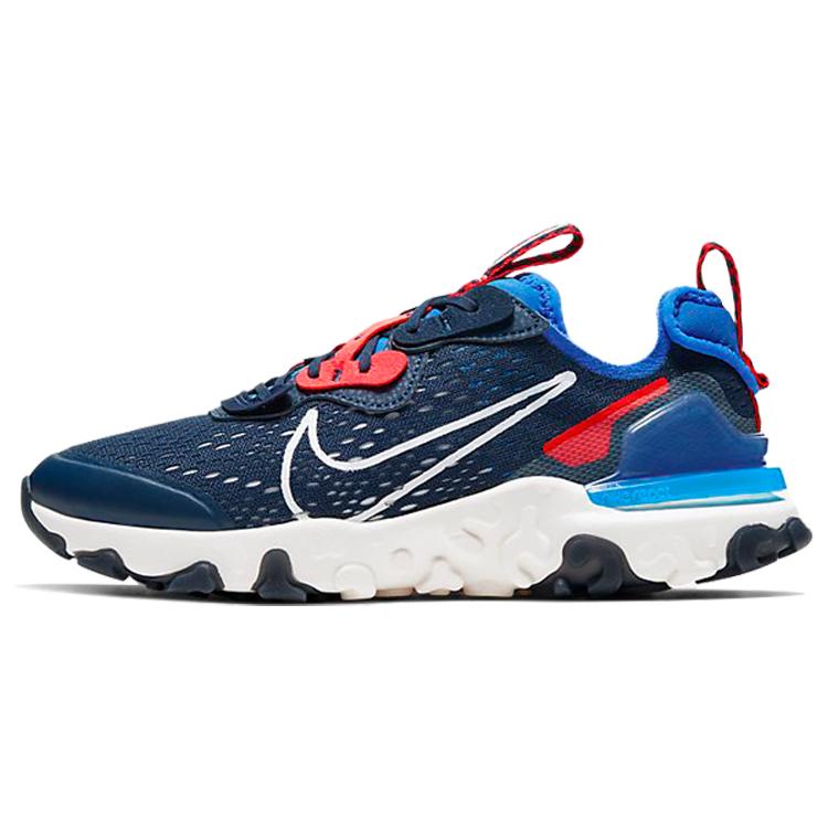 

New Nike React Vision Midnight Navy GS CD6888-400 37.5