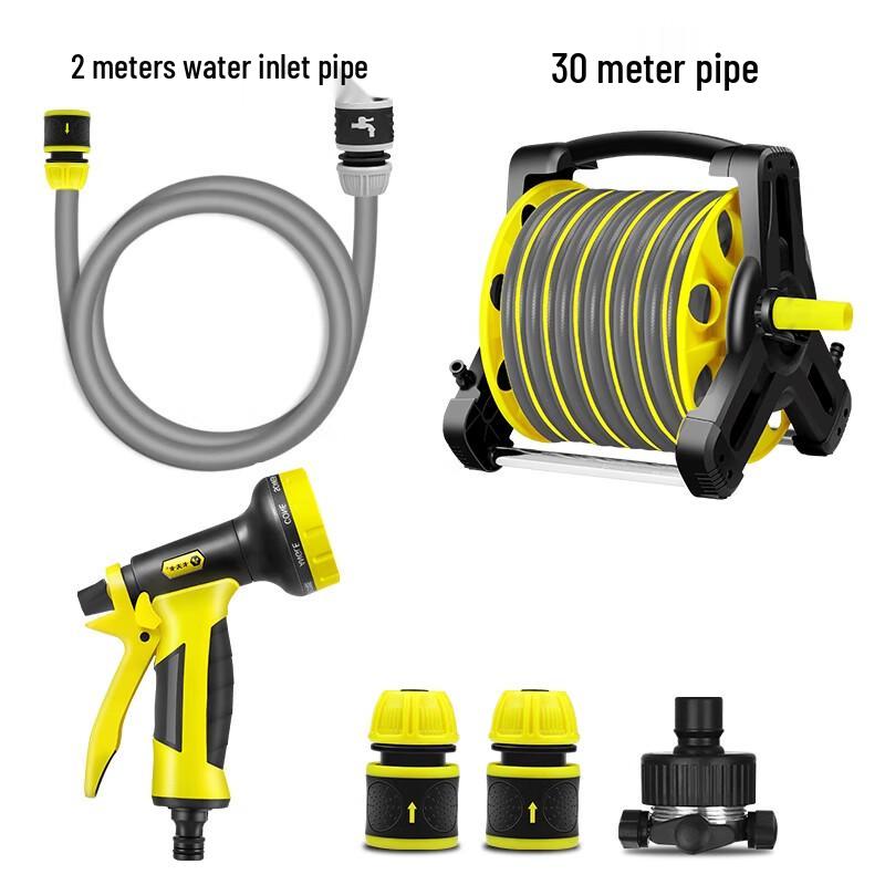 Anti-Freeze High-Pressure Car Wash Hose Reel Kit