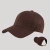 Large Head Size Snapback Hat Adjustable Soft Top Hat Letter Embroidery Baseball Cap  All Seasons
