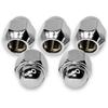 M12X1.5 Chrome Wheel Lug Nut Compatible With Hyundai Sonata Elantra Tucson Genesis Accent Santa Fe Kia Forte Optima Sportage Sorento Rio Rondo