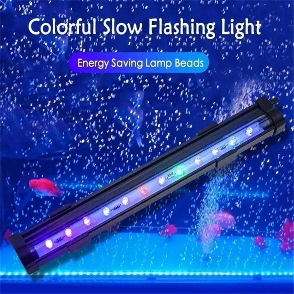 Acvariu Rezervor Pești LED Lumină Colorată Stecher EU/SU Strip Lampă Bară Rezistentă la Apă Submersibilă Lumini Submersibile Decor Rezervor