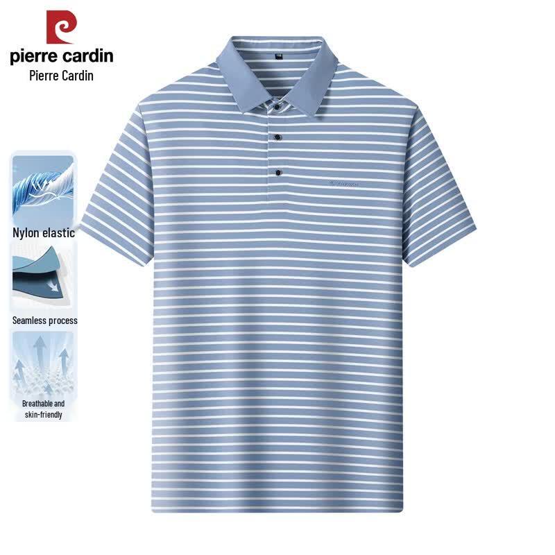 Pierre Cardin Men s Striped Polo Shirt 3XL