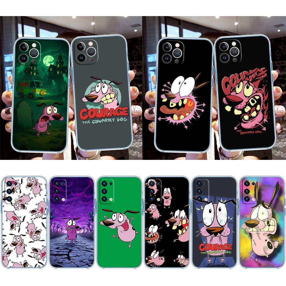 RE15 C-Courage C-Cowardly D-Dog Case for Motorola G10 G20 G30 G31 G32 G34 G35 G41 G42 G50 G51 G52 G55 G60 G60S G62 G71 G72 G75