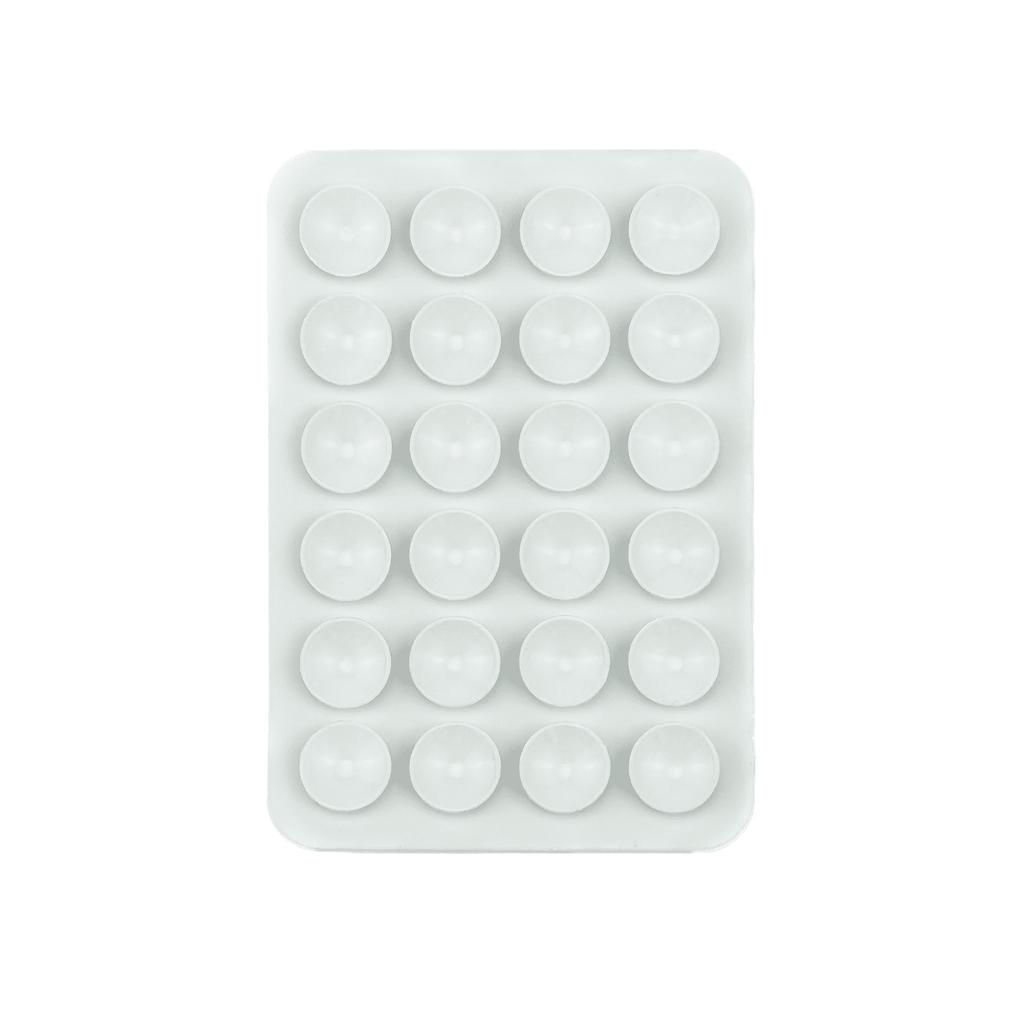 Silicone Suction Pad Back Sticker Suction Cup Phone Holder Silicone Cup Mat Smartphone Wall Stand Fixed For Glass Ceramic Tiles