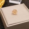Stainless Steel Brooches for Women Hypoallergenic Light Luxury Jewelry Daily Party