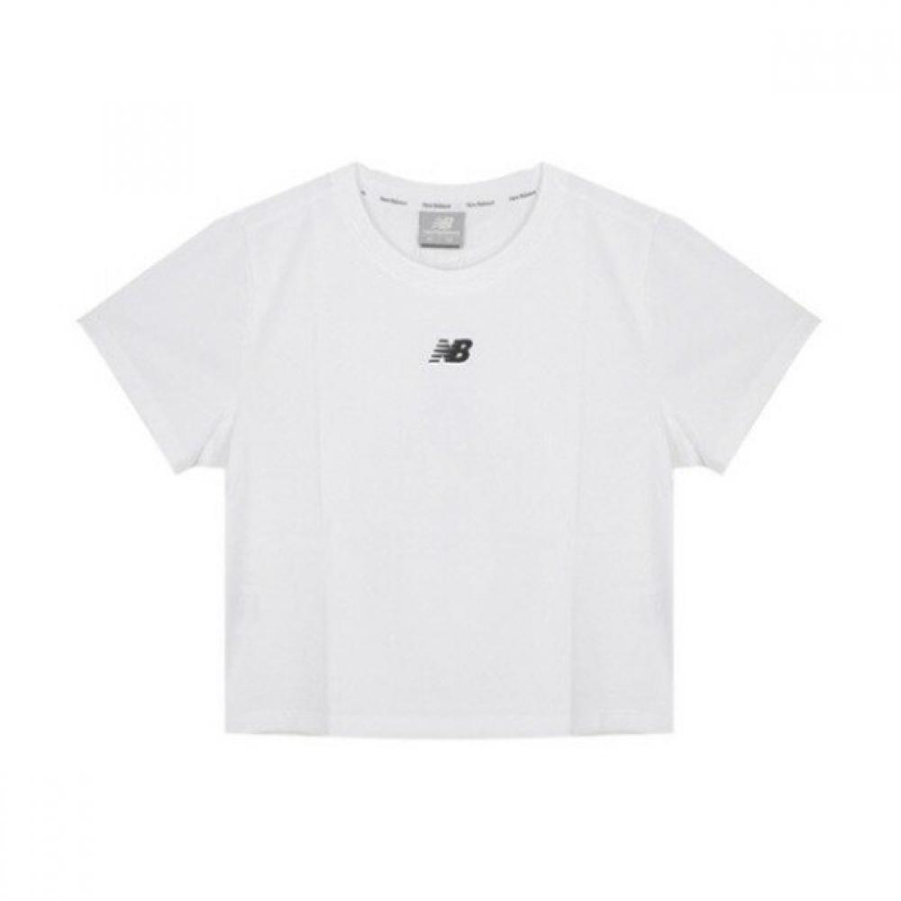 

New Balance Футболка с логотипом EssenTial CenTral Rqk Nbnefco312 10 W White series/85