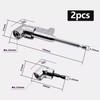 2Pcs 90 Degree Angle Drill Adapter, 105 ° 1/4 Right Angle Drill Accessory Multifunctional Accessory Commonly Used Tool Supplies