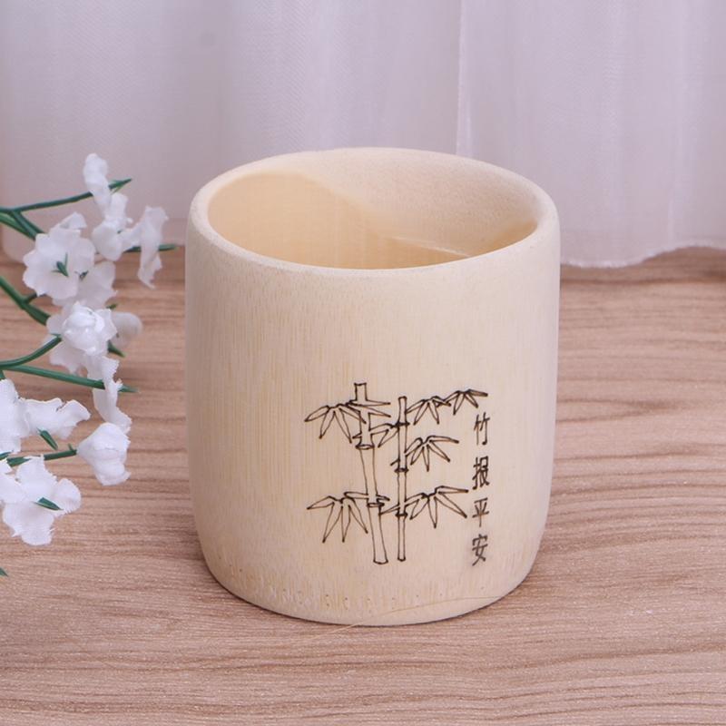 Bamboo Wooden Drinking Cup Coffee Tea Mug Breakfast Beer Milk Wine Glass top sale