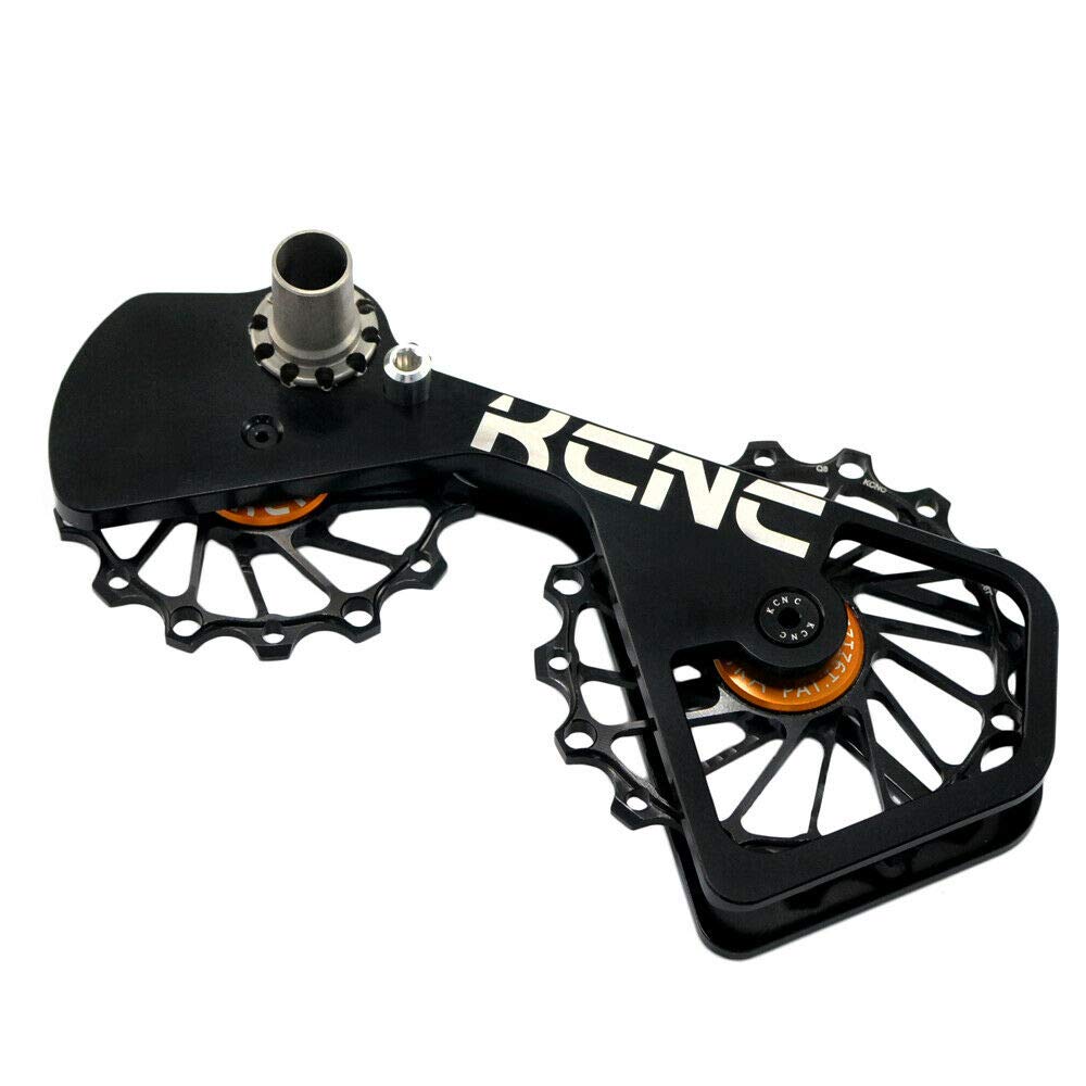 KCNC Road Oversized Pulley Cage For Shimano Ace SK2257 Ultegra/Dura 6700/6770/6800/6870/7900/7970/9000/9070, Black, KOT32-BK,