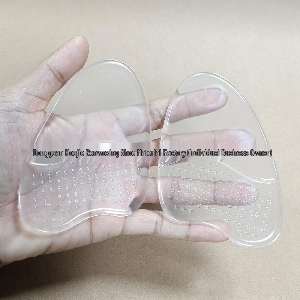 Adjustable Non-Slip Silicone Gel Forefoot Pad for High Heels - Shock Absorption, Anti-Abrasion, Thickened Design