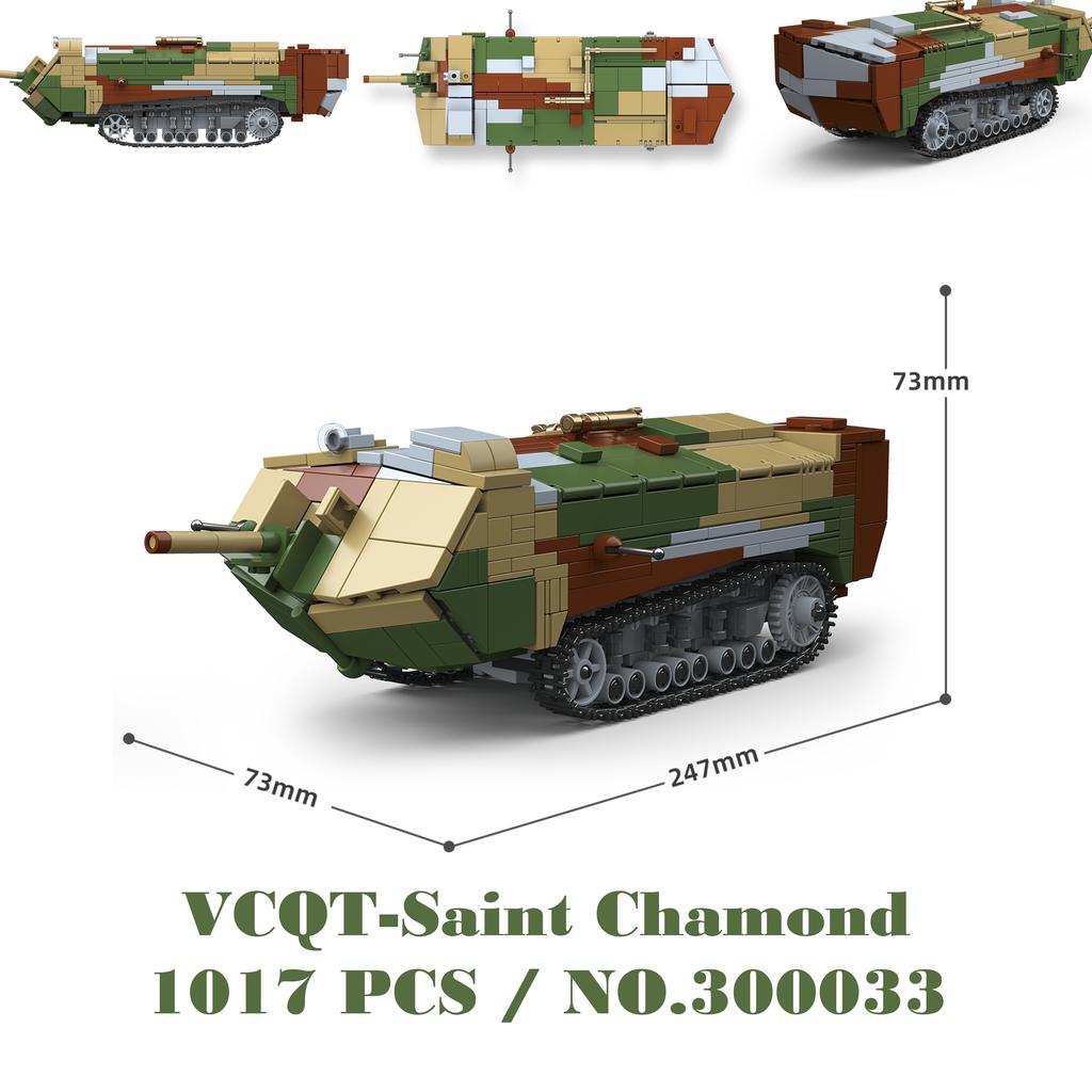 Military Tanks Stuart SdKfz251 PanzerVI Sherman US Army Quan Guan Soldier Figure Building Block Brick Model, DIY Assembly Milita