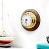 Clock Weather Station Decor Sailing Instrument Quiet High and Low S for Indoor Outdoor Marine