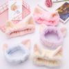 Cute Hot Headdress Makeup Tools Party Clean Face Cat Ears Hair Band Fluffy Headband