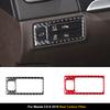For Mazda CX-9 2016 Real Carbon Fiber Headlight Dimmer Switch Panel Trim Cover Car Interior Modification Sticker Accessories