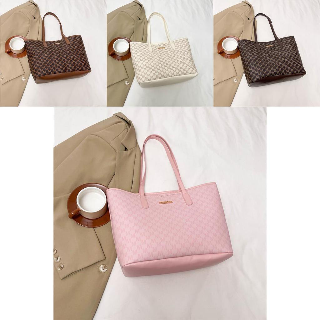 Urban Minimalist Pu Tote Bag For Women With Large Capacity And Zipper Closure For Daily Use