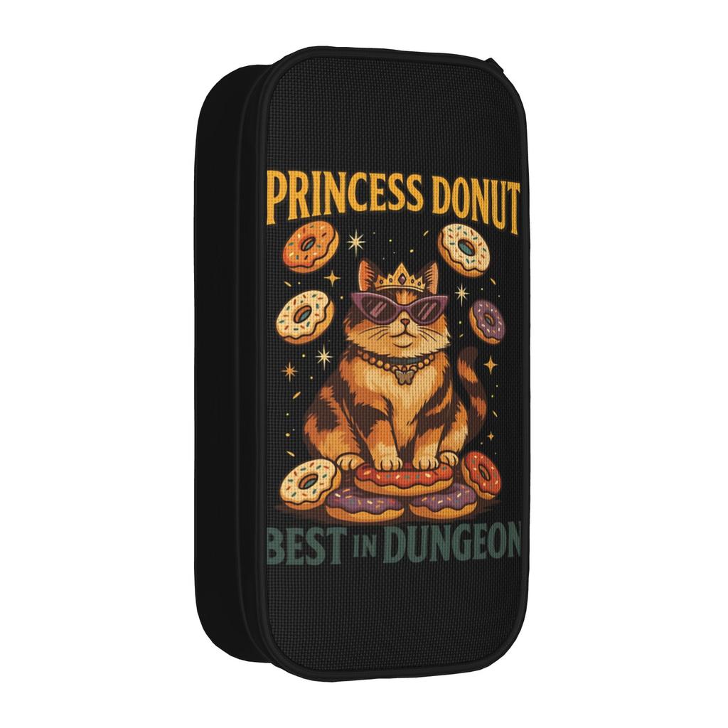 Princess Donut Dungeon Crawler Carl Pencil Cases Creative Pen Pencil Bags Student Big Capacity School Cosmetic Pencilcases