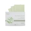 Green Tea Scented Oil Absorbing Face Sheets (100-Pack) - Portable, Suede Finish, Makeup Tool for Women