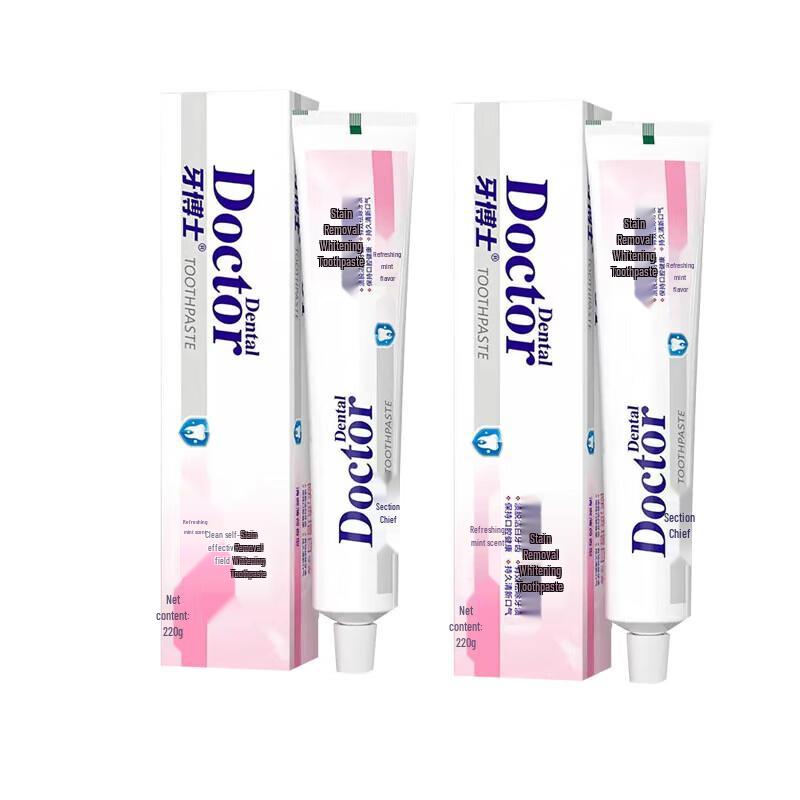 Dr. Toothpaste Stain Removal & Fresh Breath Twin Pack