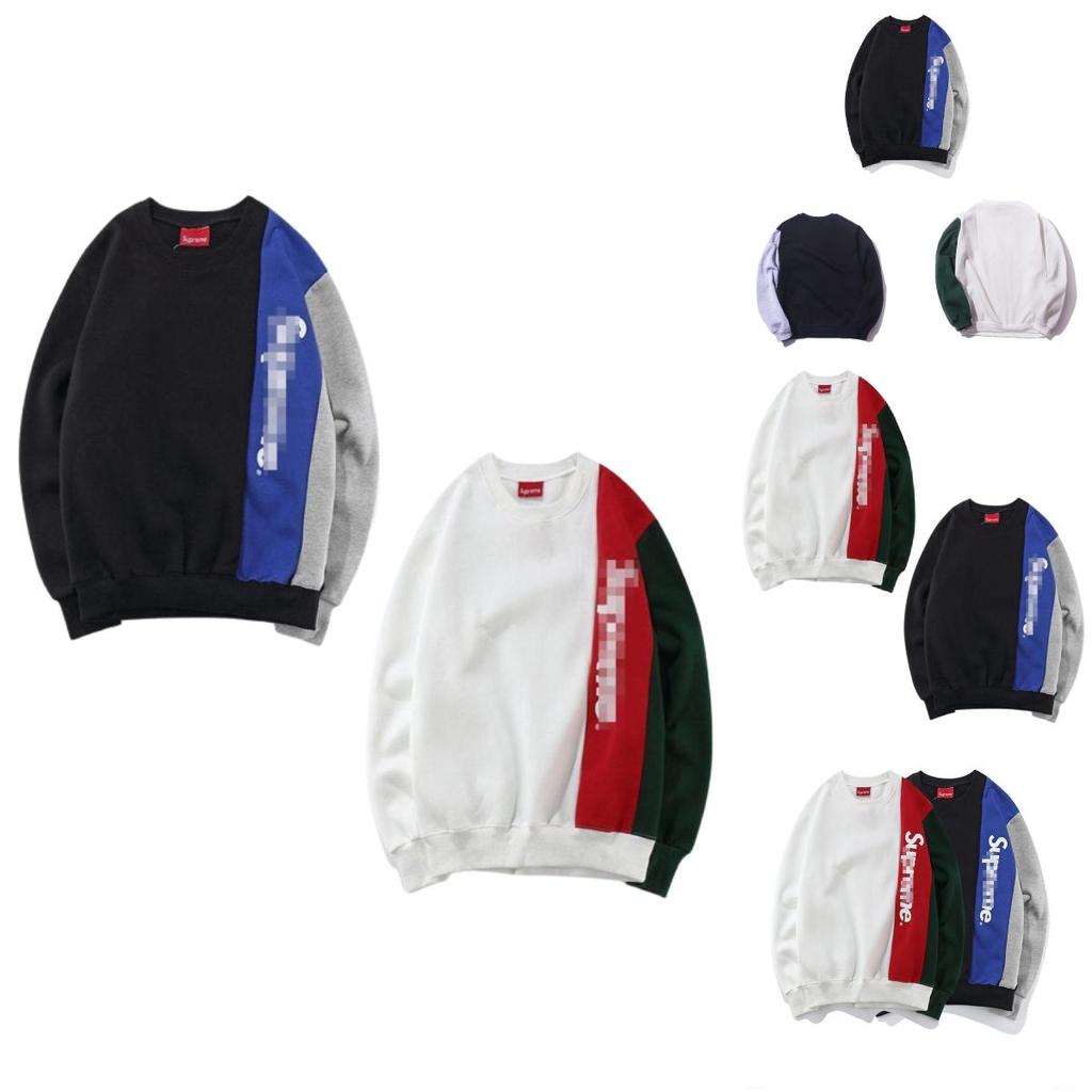 Supreme Letter Print Sweatshirt For Men Casual Sports Wear Fashion