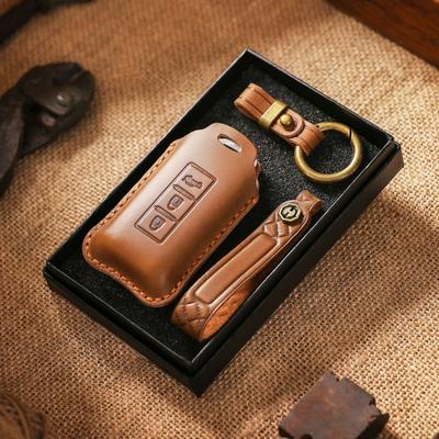 Retro Key Set Is Suitable for Mitsubishi Outlander's New Jincun Pajero Lingyueluo Jincang Yishen Key Bag.