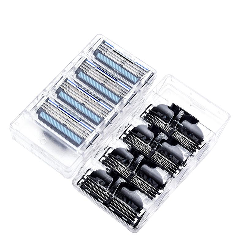 8Pcs/lot Razor Blades,Compatible for Gillettee Mache 3 Machine Shaving Razor Blade