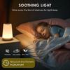 Night Light, Dimmable Touch Lamp for Bedroom, Portable Table Bedside Lamp, 5 Brightness 13 RGB Colors, Night Lights for Baby Nursery Bathroom