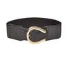 Gold Buckle Fashion Decoration Women Casual Wide Waist Belt For Use Daily