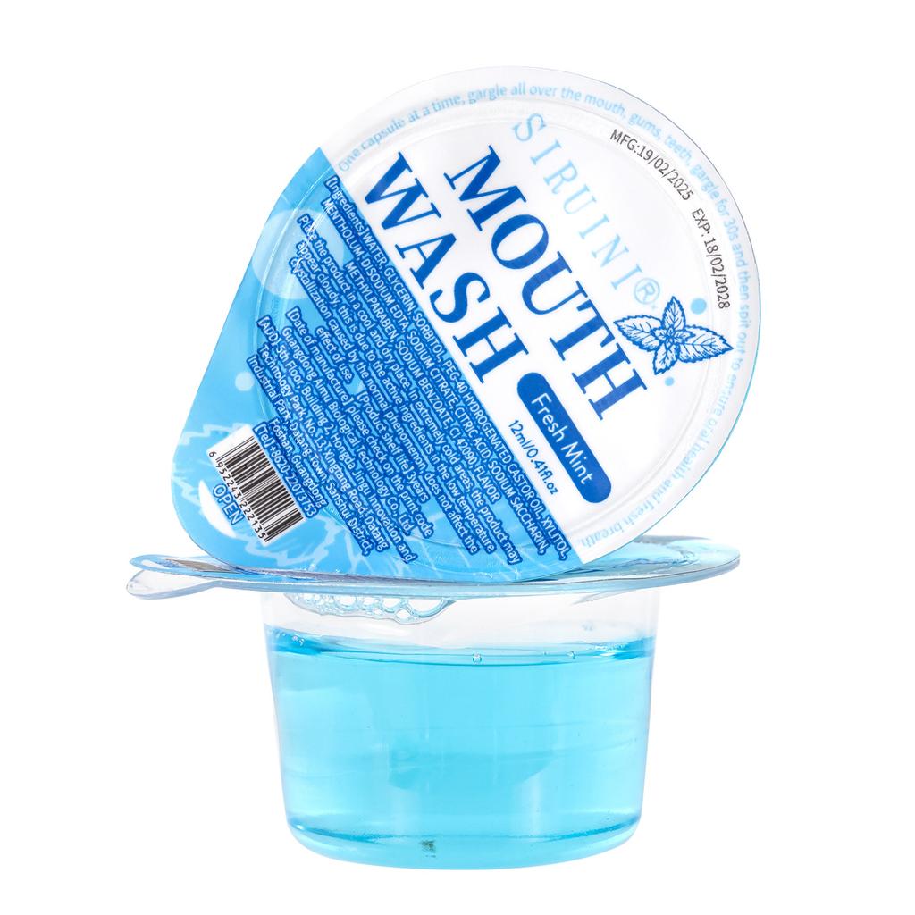 Disposable Jelly Cup Mouthwash Travel Portable Oral Cleaning Hotel Homestay Supplies