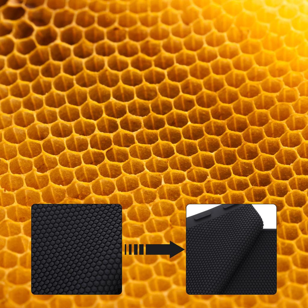 Beeswax Sheet Mold Silicone Honeycomb Sheets Making Mold DIY Craft Supply Easy To Use Beginner Friendly Smooth Non Stick Surface