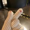 Casual Long Knitted Gloves Touchscreen Solid Color Winter Gloves Warm Mittens Outdoor Riding