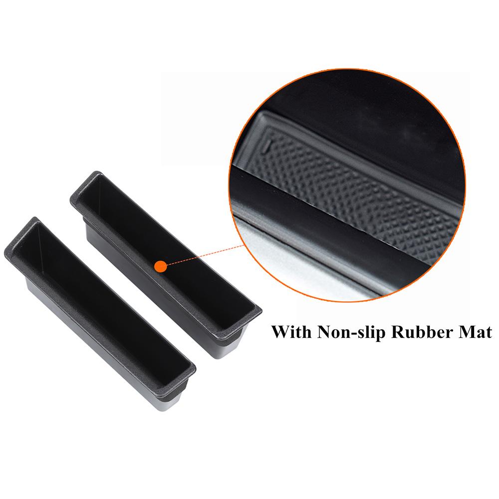 Car Front Passenger Grab Tray Door Handle Storage Box Organizer for Jeep Wrangler JK 2007-2009 2010 Stowing Tidying Accessories