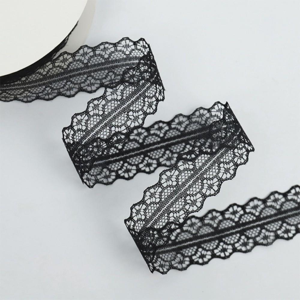 Soft Texture Lace Webbing Cut Out Lace Flower Bow Ribbon New Gift Decorative Ribbon Gift Wrapping