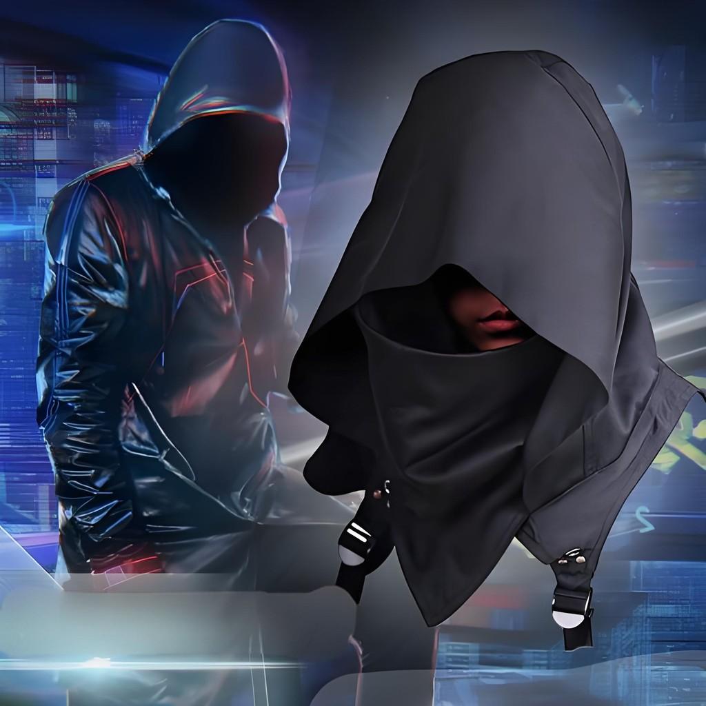 Cloak Cyberpunk Hooded Cosplay Game Prop Roleoplaying  Outfit Accessory Gift