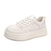 Premium thick-soled white shoes women's autumn new versatile heightening board shoes non-slip casual shoes