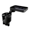 Portable Car Cup Meal Tray Expanded Holder Attachable Adjustable Cup Tray Car Food Desk Table Holder Rotatable