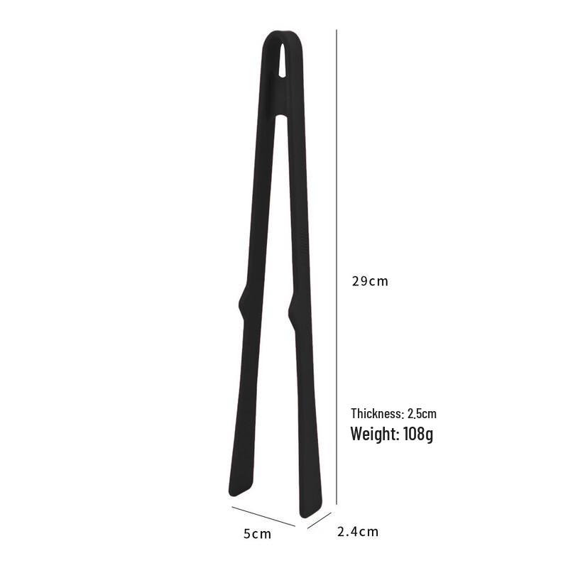 

ZISIZ Large Food Tongs with Stand