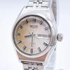 Working Item Seiko Watch Silver Dial Automatic Winding Date Display 21 Jewels Stainless Steel