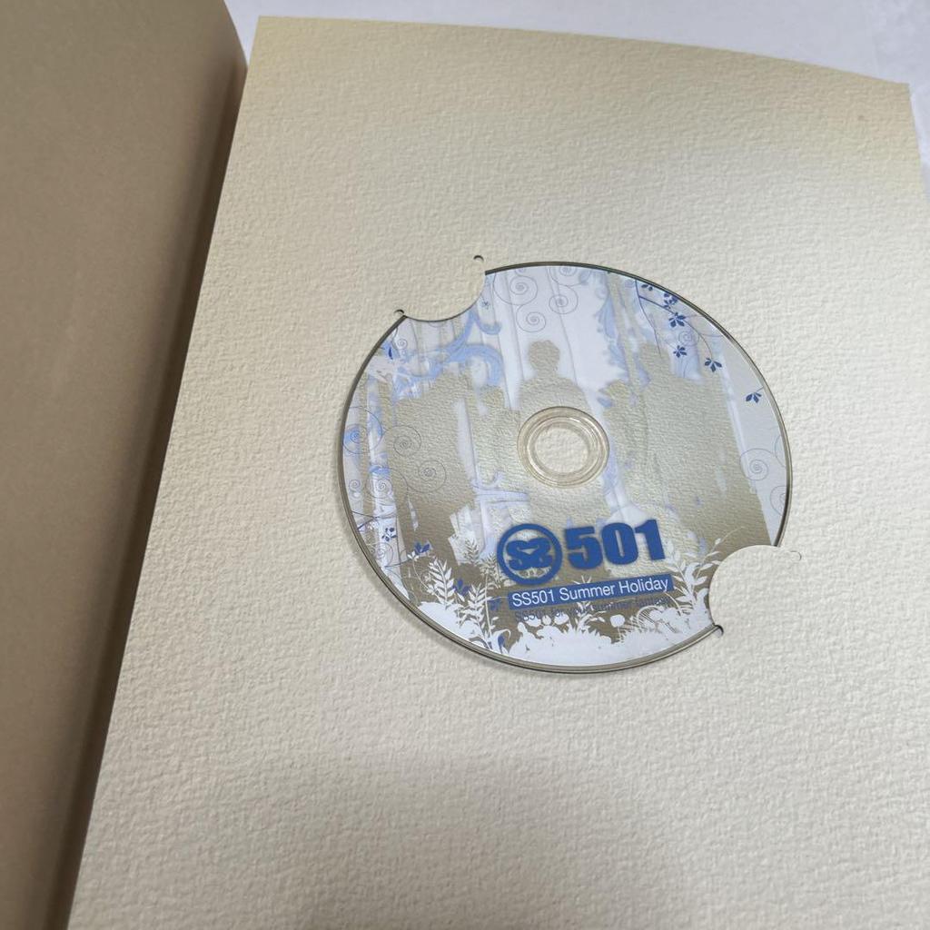 [USED] SS501 Summer Holiday Photobook DVD with Sticker