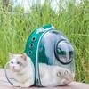 Cat Bag Out Portable Bag Space Capsule Pet Backpack Cat Cage Double Shoulder Transparent Cat Schoolbag Dog Cat Supplies