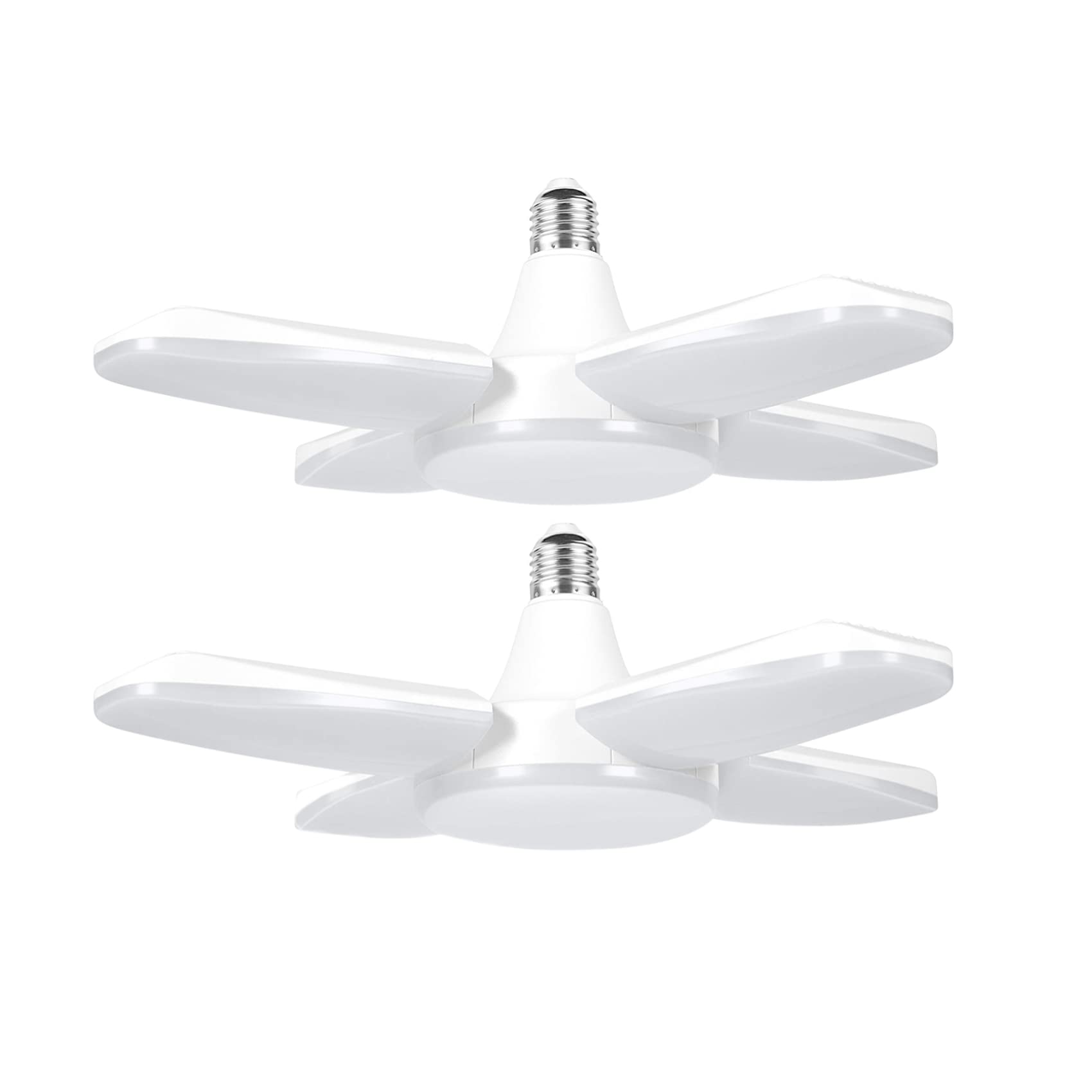 

Jornarshar Garage LED Pendant Light, Indoor, 80W, 6000lm, 6500K LED Bulbs, Ceiling Lighting, Easy Installation, No Construction Required, Adjustable