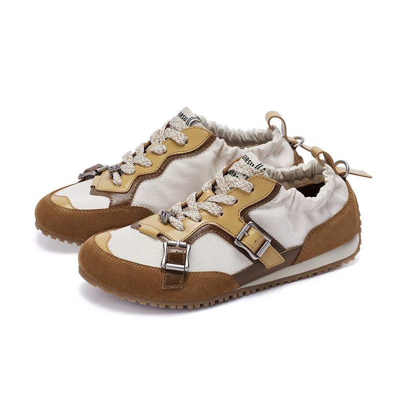 

Чжао Чжаои и Дун Сюань ретро женские весенние новые спортивные туфли на платформе в стиле кэжуал 40