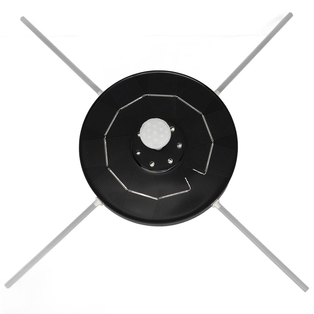 Solar Powered Bird Bath Fountain 3.5W RGB LED Solar Fountain Pump with Colorful LED Lights for Garden Small Pond