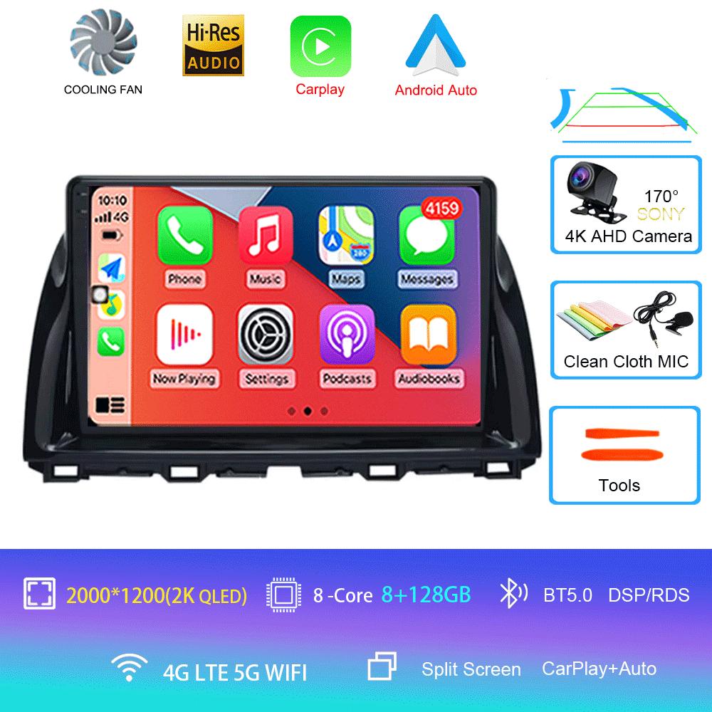 10.1"Android 14 Vedio Player Car Multimedia For Mazda CX5 CX-5 2012 - 2015 Car Autoradio Gps Navigation Stereo 2din HeadUnit 4G