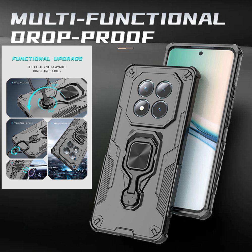 For Xiaomi Redmi Note 15 5G Case Magnet Holder Ring Armor Phone Case For Redmy Note15 5G Camera Protect Cover