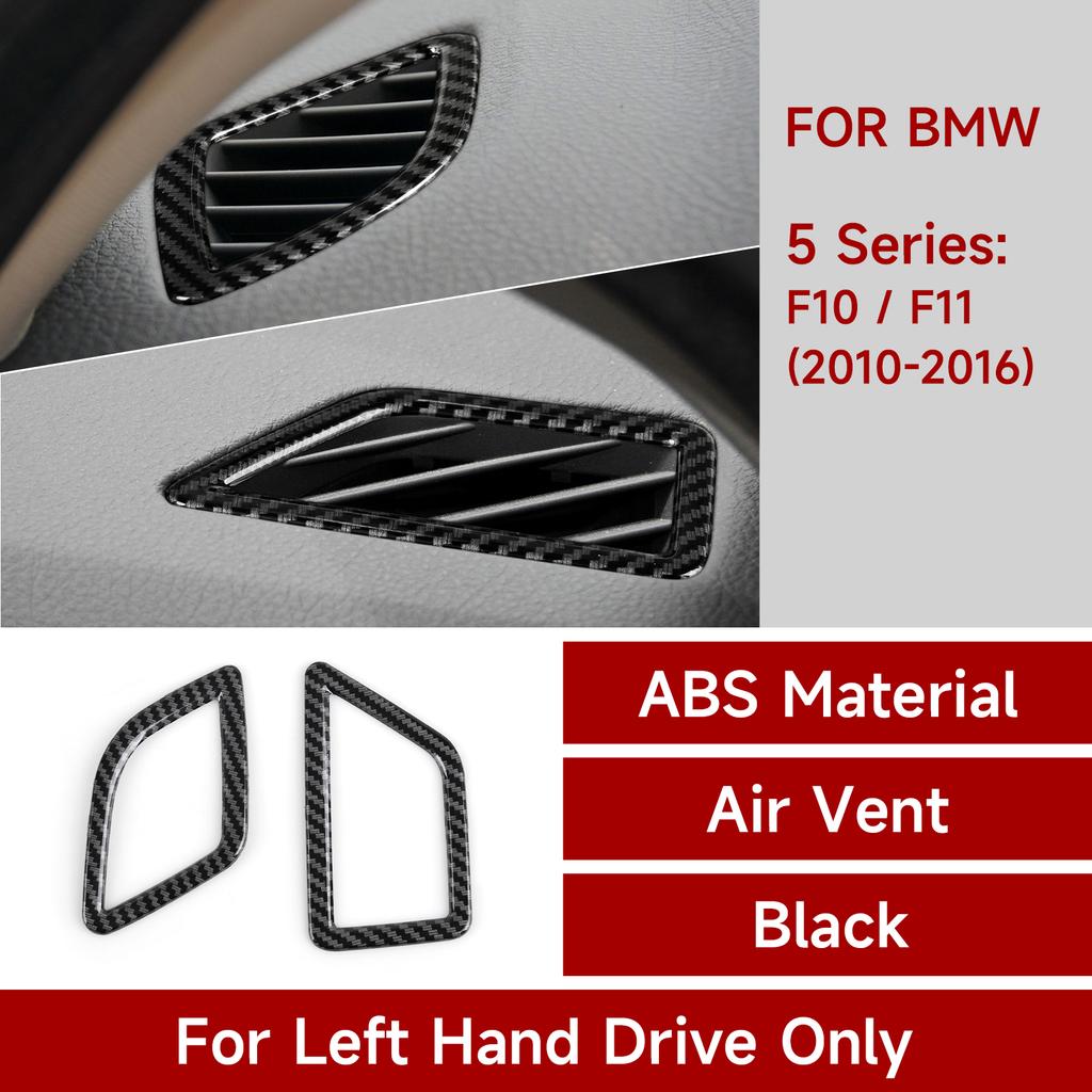 WDV25 For BMW 5 Series F10 F11 (2010-2016) Trim Accessories. Car Center Console Dashboard Gear Shift Panel. Carbon Fiber ABS Sticker.