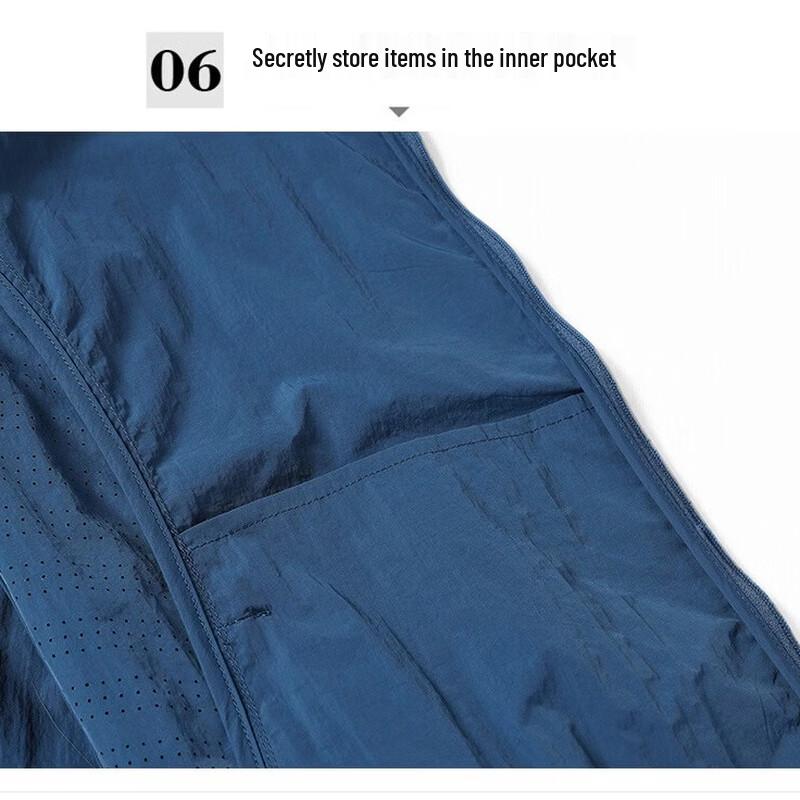 Pierre Cardin Men's Summer UV Protection Hooded Jacket