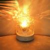 Rechargeable Rgb Water Ripple Atmosphere Lamp With Remote Control For Modern Bedroom Decor