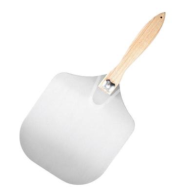 Folding Pizza Peel with Wooden Handle