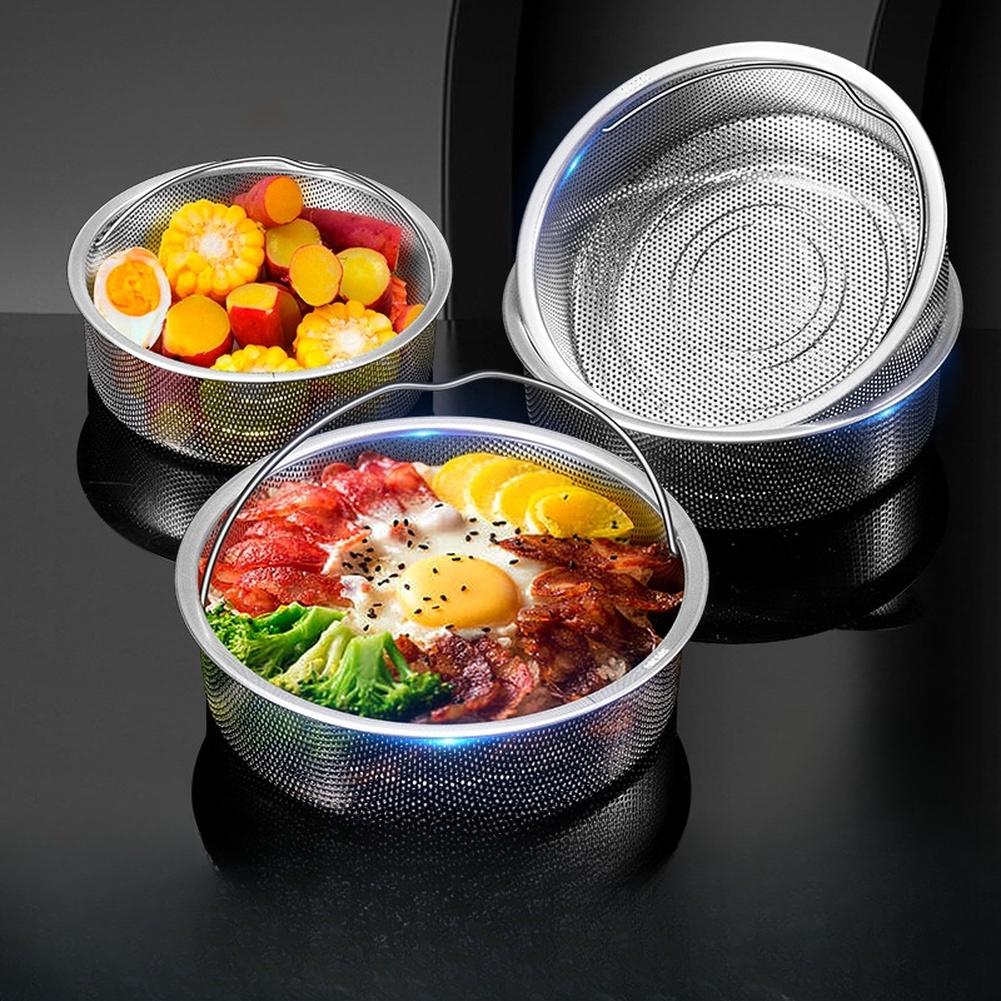 Multifunktion 304 Edelstahl Dampfkorb Mit Griff Für Reiskocher Küche Kochwerkzeug Topf Dampfgitter Multifunkti