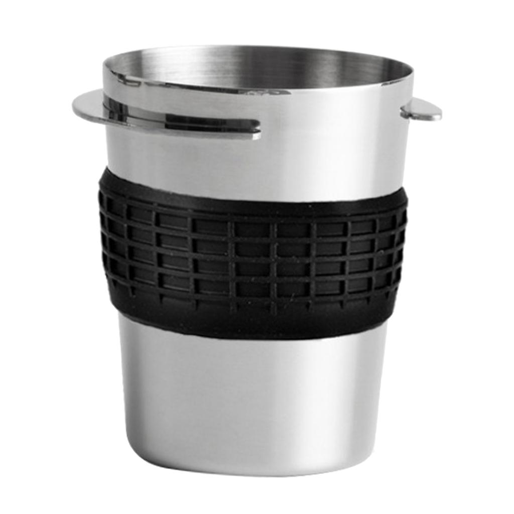 Edelstahl Kaffee Dosierbecher Kaffee Schnüffelbecher Pulverspender für 58mm Espressomaschinenbecher Ersatzteile Maschinen Zubehör